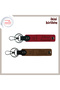 61 Trabzon Themed Keychain Set, Red-Light Brown, May It Be a Souvenir of a Lifetime