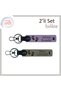 Heart Foot Themed Keychain Set, Purple-Ash Gray, a Distinctive Alternative among New Birth Gifts