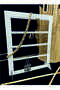 Jewelry Earring Stand Laser Cut Wooden Stand / 4-Section Rectangular Stand - 3