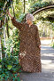 Leopard Patterned Long Sports Hijab Dress - 3