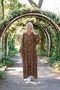 Leopard Patterned Long Sports Hijab Dress - 4