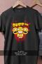 Unisex T-Shirt with Oversized Monster Balls Illustration Design - 2