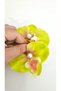 Orchid Flower Pearl Latch Buckle 10 cm Double Sided 1 Piece - 3