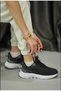 Women's Black White Sneaker Daily Comfortable Sports Shoes 044 - 4