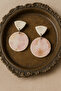 Handmade Meral Design Earrings |   Polymer Clay Vintage Earrings |   Light and Stylish Bijoux Earrings - 4