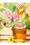 4 Pieces - Wooden Honey and Jam Spoon Jar Holder - 2