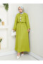Women's Three-Tie Linen Kimono Set - 3