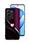 غطاء حماية لهاتف Vivo V25 Pro 5G بتصميم قلب ماسي