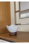 Passion Porcelain Bowl with Wooden Legs Gold Presentation Bowl 15 cm (Salad - Fruit - Nuts) - 5