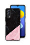 غطاء حماية لهاتف Vivo T1x بنمط رخامي