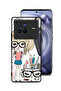 Vivo X80 Protective Case Cover Unicorn Girl Art