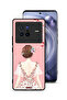 Vivo X80 Protective Case Cover Standing Girl Art