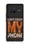 Vivo X80 Protective Case Cover Do Not Touch My Phone - 2