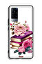 Vivo X60 Protective Case Cover Roses And Books - 2