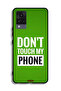 Vivo V21 Protective Case Cover Do Not Touch My Phone - 2