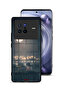 Vivo X80 Protective Case Cover Looking At Moon Art