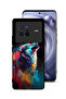Vivo X80 Protective Case Cover Wolf Colorful Art