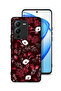 Vivo V25 Pro 5G Protective Case Cover Small Flowers And Tropical Leaves