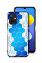 Vivo Y75 5G Protective Case Cover Honeycomb Hexagon Icon Networks
