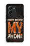 Vivo V25 Pro 5G Protective Case Cover Do Not Touch My Phone - 2