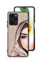 غطاء حماية شاومي بوكو X5 برو بتصميم فتاة نصف وجه