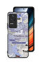 Xiaomi Redmi K40S Protective Case Cover Newspaper Pieces