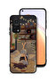 غطاء حماية لهاتف Xiaomi Mi 10T 5G برسومات فنية للدراسة