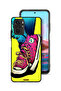 Xiaomi Redmi Note 10S Protective Case Cover Canva Shoes Art