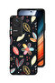 Xiaomi Poco F4 Protective Case Cover Flowers And Leaves Abstract Art