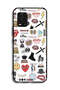 Xiaomi Mi 10 Lite 5G Protective Case Cover No Bad Vibes Stickers - 2