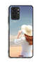 Xiaomi Redmi Note 10 4G Protective Case Cover Hat Girl Standing - 2