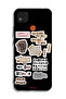 Xiaomi Redmi 10A Protective Case Cover Good Luck Quotes Stickers - 2