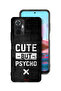 Xiaomi Redmi Note 10 Pro 4G Protective Case Cover Cute But Psycho