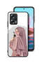 Xiaomi Poco X4 GT Protective Case Cover Holding Roses Girl Art