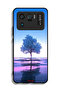 Xiaomi Mi 11 Ultra Protective Case Cover Tree Neon Body Of Water Reflection Digital Art - 2