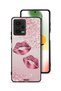 غطاء حماية لهاتف Xiaomi Poco X5 برسومات شفاه لامعة