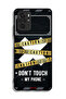 Xiaomi Redmi Note 10 4G Protective Case Cover Caution Never Touch My Phone - 2