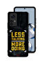 Xiaomi 12 Pro Protective Case Cover Less Talking More Doing