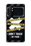 Xiaomi Mi Note 10 Lite Protective Case Cover Caution Never Touch My Phone - 2