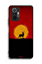 Xiaomi Redmi Note 10 Pro 4G Protective Case Cover Deer And Moon Artwork - 2