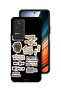 Xiaomi Redmi K40S Protective Case Cover Good Luck Quotes Stickers