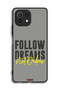 Xiaomi Mi 11 Lite Protective Case Cover Follow Dreams Not Orders - 2
