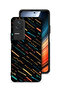 غطاء حماية لهاتف Xiaomi Poco F4 بنمط خطوط X مجردة
