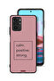 Xiaomi Redmi Note 10S Protective Case Cover Calm Positive Strong