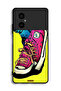 Xiaomi Poco M4 5G Protective Case Cover Canva Shoes Art - 2