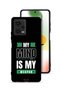 جراب حماية Xiaomi Poco X5 بعبارة "عقلي هو عقلي"