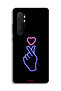 Xiaomi Mi Note 10 Lite Protective Case Cover Snap Heart Art - 2