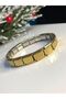 Steel Bracelet - Italian Charm Nomi Yellow Color Steel Gift Bracelet for Lover Wife Mother Friend - 3