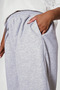 Unisex Wide Fit Baggy Oversize Shorts Plus Size Knee Length Bermuda Shorts Black Gray Anthracite - 6