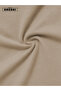 Stand Away Printed Cotton Fabric Men's Beige T-Shirt - 6